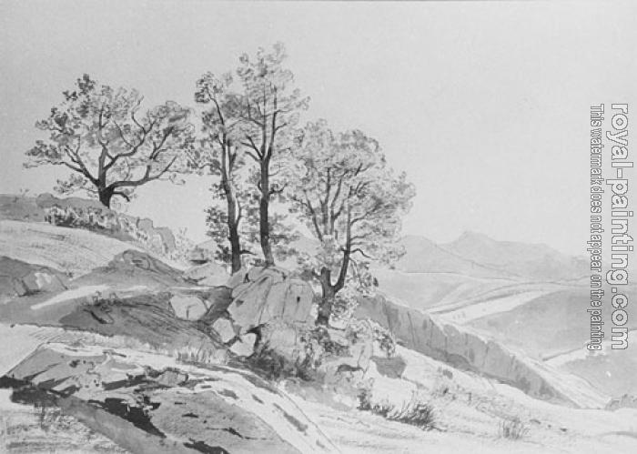 William Stanley Haseltine : Olevano William Stanley Haseltine : Olevano